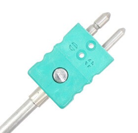 6.0mm MI Type K TC with Standard Plug