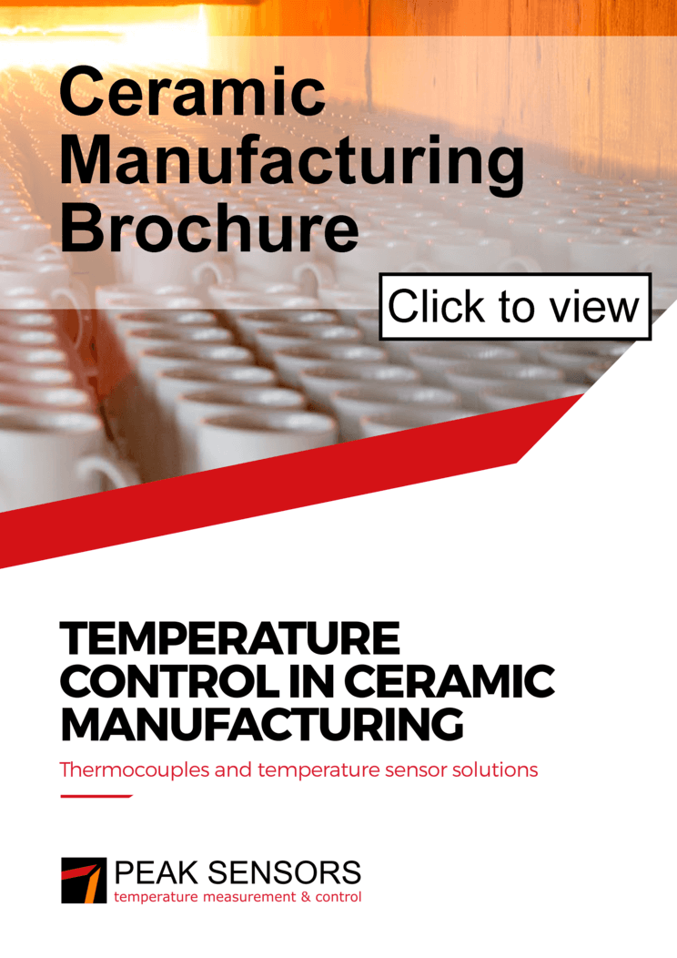 Ceramic Manufactuing Brochure - Temperature Control In Ceramic Manufacturing