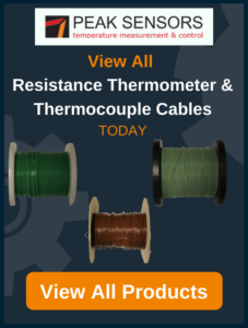 Resistance thermometer & thermocouple cables