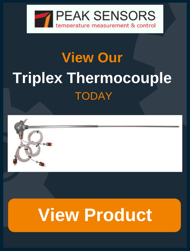 Triplex thermocouple